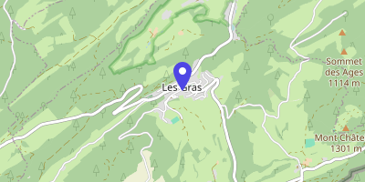 Carte OpenStreetMap — 2 place de la Libération, Les Gras