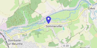 Carte OpenStreetMap — 28 rue de Lorraine, Sommerviller