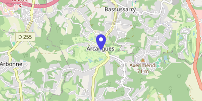 Carte OpenStreetMap — 175 Herriko-Bidea, Arcangues
