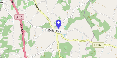 Carte OpenStreetMap — 14 route de Soubran, Boisredon