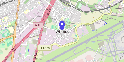 Carte OpenStreetMap — Place de la Libération, Wissous