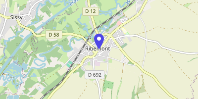 Carte OpenStreetMap — 37 Ter rue Condorcet, Ribemont