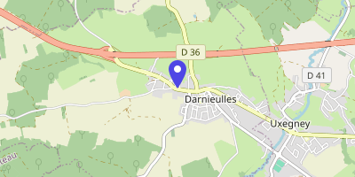 Carte OpenStreetMap — 374 rue de Mirecourt, Darnieulles