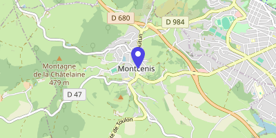 Carte OpenStreetMap — Place de la Mairie, Montcenis