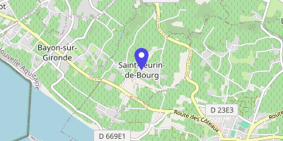 Carte OpenStreetMap — 3 lieu-dit Petit, Saint-Seurin-de-Bourg
