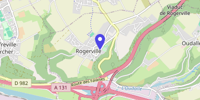 Carte OpenStreetMap — 7 rue René-Coty, Rogerville