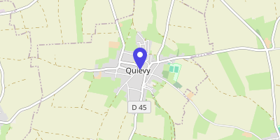 Carte OpenStreetMap — Place du Général-de-Gaulle, Quiévy