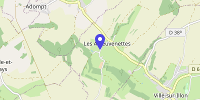 Carte OpenStreetMap — 2 rue de la Côte, Les Ableuvenettes