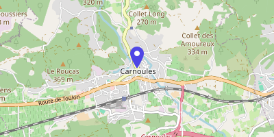 Carte OpenStreetMap — 27 cours Victor-Hugo, Carnoules