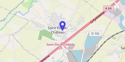 Carte OpenStreetMap — 9 rue des Écoliers, Saint-Élix-le-Château