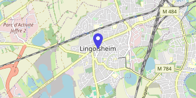 Carte OpenStreetMap — 7 rue du Château, Lingolsheim
