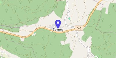 Carte OpenStreetMap — 453 route des Cévennes, Seynes