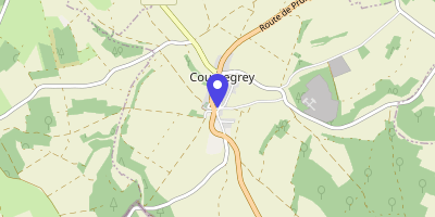 Carte OpenStreetMap — 1 place de la Mairie, Coussegrey