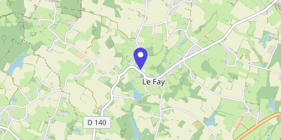 Carte OpenStreetMap — 268 le Bourg, Le Fay