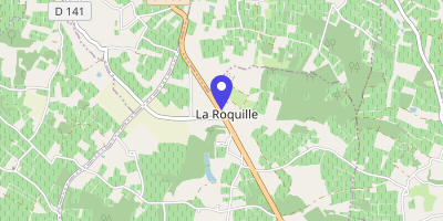 Carte OpenStreetMap — 915 route de Sainte-Foy, La Roquille