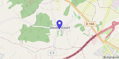 Carte OpenStreetMap — Rue Barbazan, Vaudoncourt