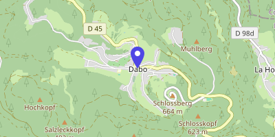 Carte OpenStreetMap — 1 place de l'Église, Dabo
