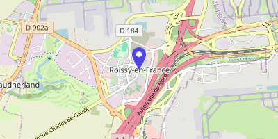 Carte OpenStreetMap — 40 avenue Charles-de-Gaulle, Roissy-en-France