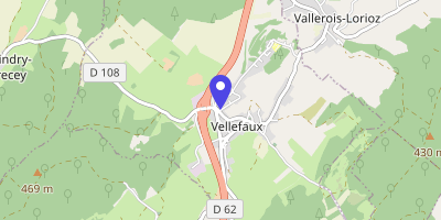 Carte OpenStreetMap — 2 rue de la Vergère, Vellefaux