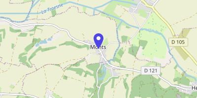 Carte OpenStreetMap — 29 rue des Sources, Monts