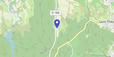 Carte OpenStreetMap — Puechredon