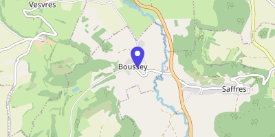 Carte OpenStreetMap — 9 rue de la Frémiotte, Boussey