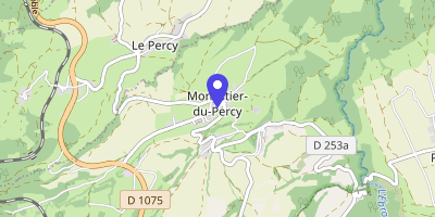 Carte OpenStreetMap — 96 route de la Remise, Monestier-du-Percy