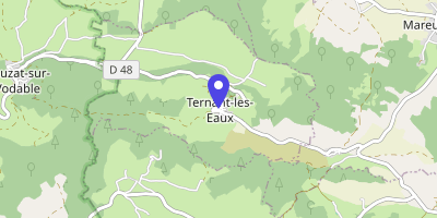 Carte OpenStreetMap — 20 route du Cézallier, Ternant-les-Eaux