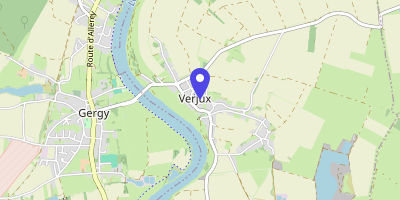 Carte OpenStreetMap — Place de la Mairie, Verjux