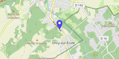 Carte OpenStreetMap — Grande rue, Oncy-sur-École