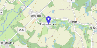 Carte OpenStreetMap — 2 bis rue de la Presle, Recouvrance