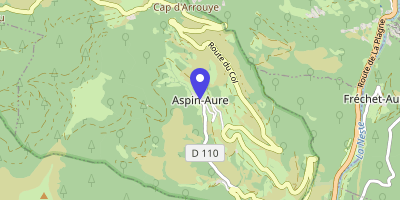 Carte OpenStreetMap — Village, Aspin-Aure