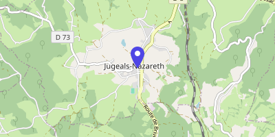 Carte OpenStreetMap — 3 Rue de l'Ancienne-Forge, Jugeals-Nazareth