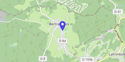 Carte OpenStreetMap — 23B rue du Général-Mayer, Bertrambois