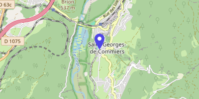 Carte OpenStreetMap — Rue de la Mairie, Saint-Georges-de-Commiers