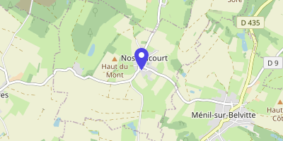 Carte OpenStreetMap — 4 rue de la Mairie, Nossoncourt
