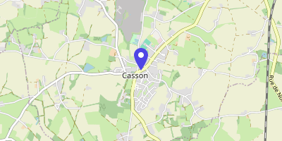 Carte OpenStreetMap — 3 rue de la Mairie, Casson