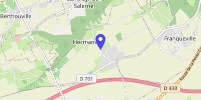 Carte OpenStreetMap — Rue de l'Église, Hecmanville
