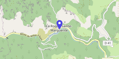 Carte OpenStreetMap — Le Bourg, La Roque-Sainte-Marguerite