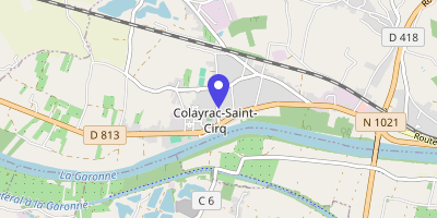 Carte OpenStreetMap — 14 rue des Écoles, Colayrac-Saint-Cirq