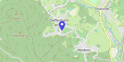 Carte OpenStreetMap — 11 Rue du Frankenbourg, Dieffenbach-au-Val