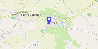 Carte OpenStreetMap — 14 rue Haute, Coësmes