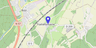Carte OpenStreetMap — 1 place de la Mairie, Traitiéfontaine