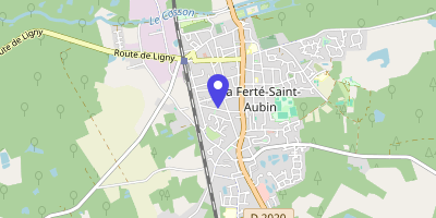 Carte OpenStreetMap — Place Charles-de-Gaulle, La Ferté-Saint-Aubin