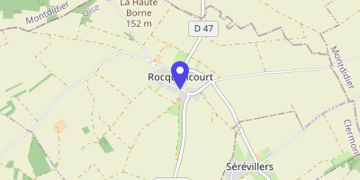 Carte OpenStreetMap — Rue Marcel-Dassault, Rocquencourt