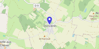Carte OpenStreetMap — 130 rue de l'Église, Doncières