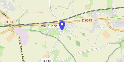 Carte OpenStreetMap — 33 rue de la Mairie, Valliquerville