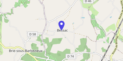 Carte OpenStreetMap — 7 route du Chêne-Vert, Bessac