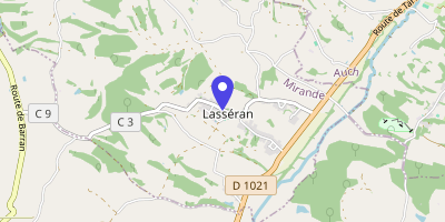 Carte OpenStreetMap — 11 rue Tour-Porte, Lasséran