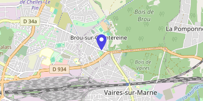 Carte OpenStreetMap — 3 rue Lazare-Carnot, Brou-sur-Chantereine